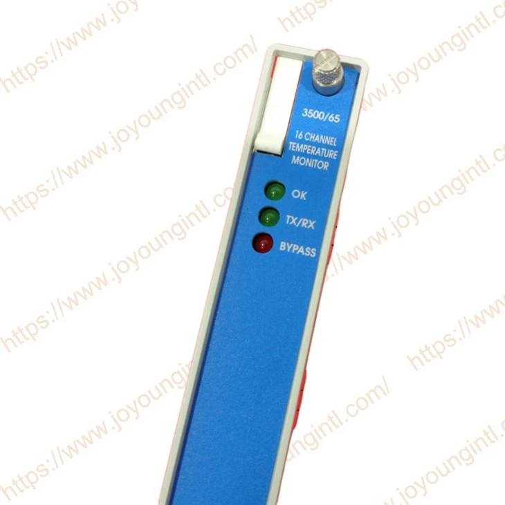 145988-02 BENTLY NEVADA 3500/65 16-Monitoraggio della temperatura a canale