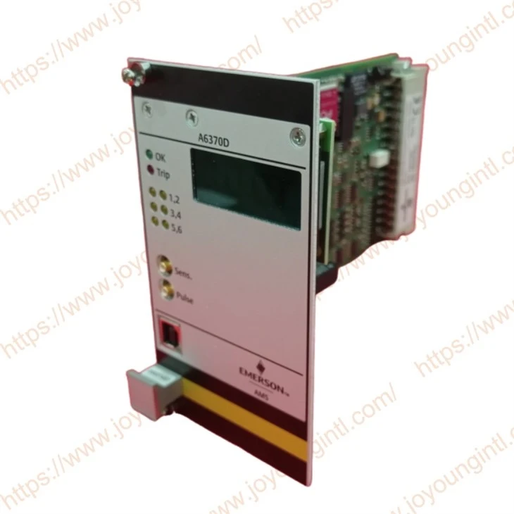 Monitor di protezione da sovravelocità EMERSON A6370D